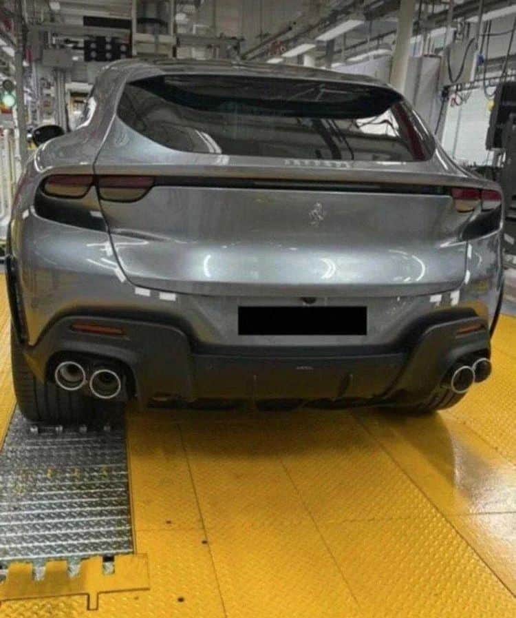 Images of Ferrari's new SUV leak online