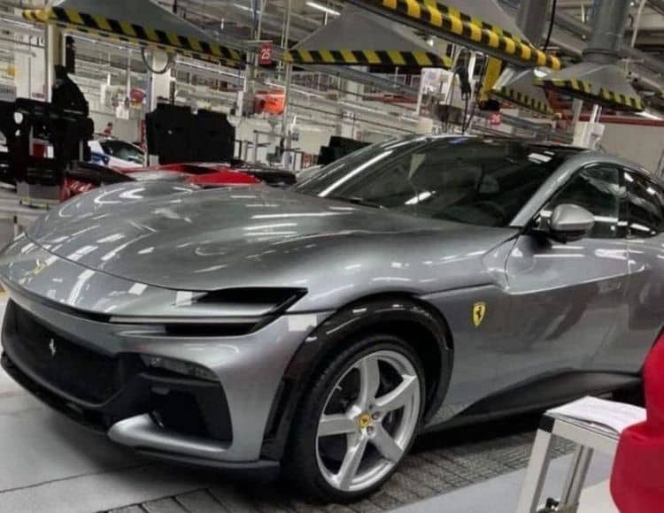 Images of Ferrari’s new SUV leak online