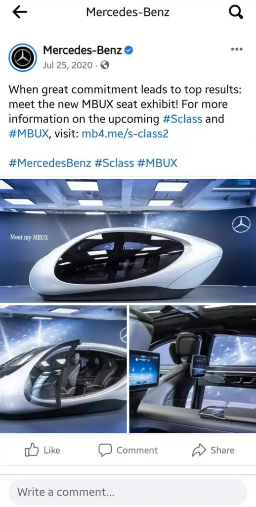 Mercedes concept pod found in American scrapyard unsold