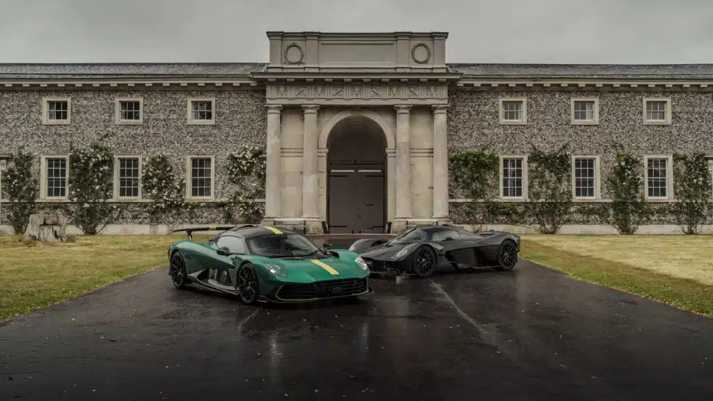 The Valhalla hypercar leads a triple debut at Goodwood Festival of Speed, joined by the DB12 Volante and a new V12 supercar