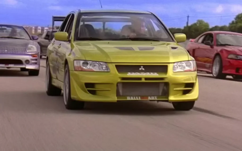 A turbocharged 2001 Mitsubishi Lancer Evolution VII that Paul Walker drove in 2 Fast 2 Furious is set to go under the hammer