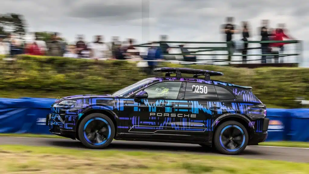 The Porsche Cayenne EV shows off EV performance, towing capacity, and record speed in early tests that preview what to expect from the upcoming electric SUV