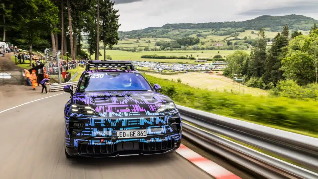 The Porsche Cayenne EV shows off EV performance, towing capacity, and record speed in early tests that preview what to expect from the upcoming electric SUV