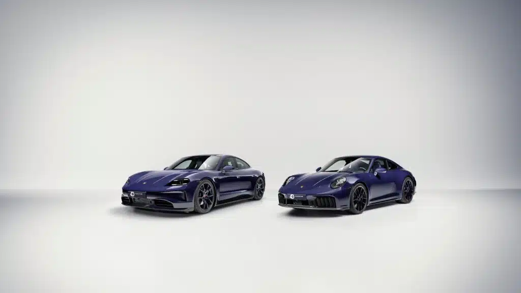 The Ferragamo-inspired 911 and Porsche Taycan lead a luxury collaboration for a limited edition Porsche pairing celebrating fashion, exclusivity, and design