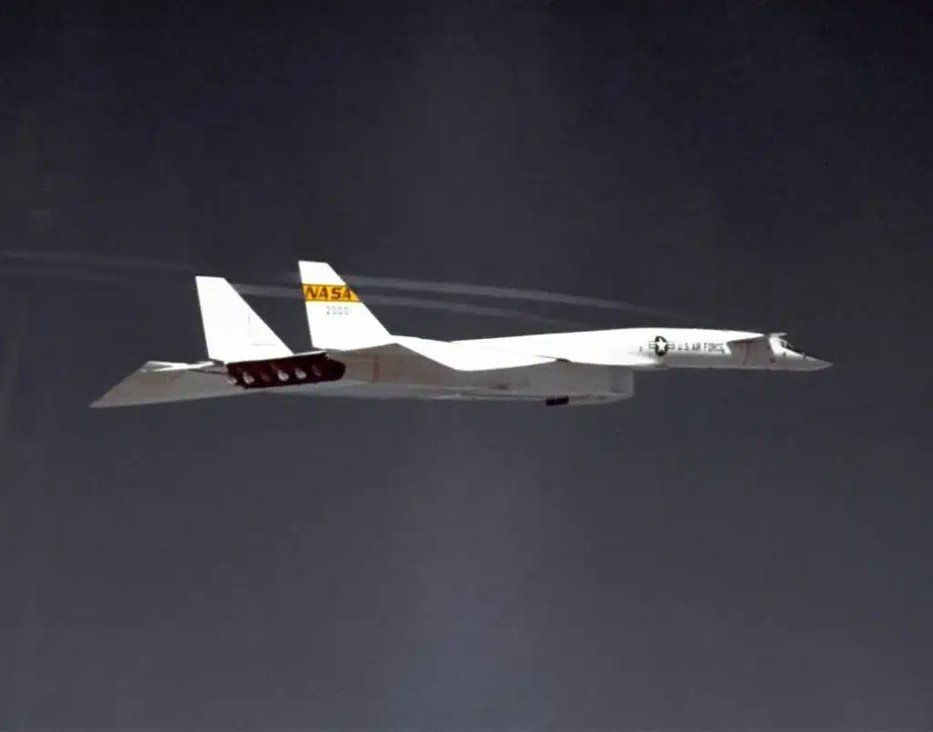 US Air Force supersonic plane XB-70 Valkyrie
