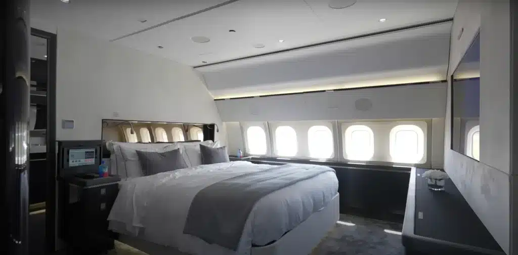 LA man shows inside of one of the world's largest private jets, makes $38M price seem a bargain