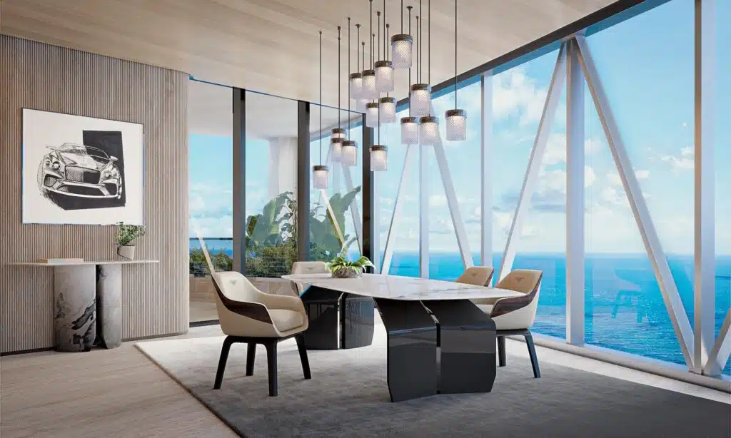 You can live in this stunning Bentley penthouse if you have a spare $37 million, it even has a garage