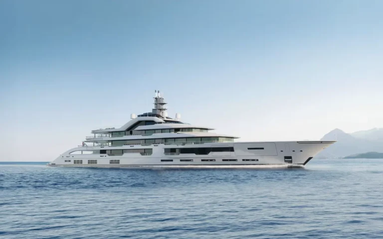 394-foot superyacht where the only thing more impressive than the size is the living quarters
