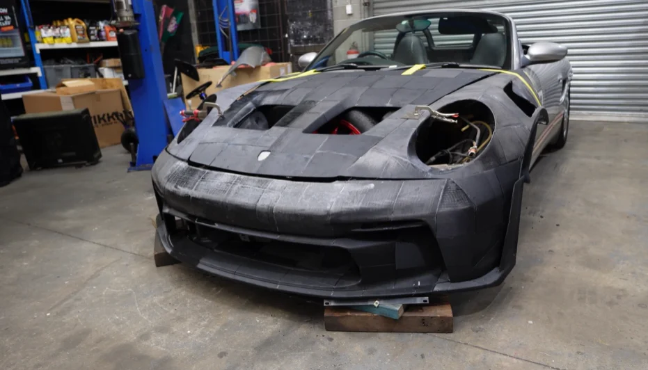 Man completes his 3D-printed $750,000 Porsche 911 GT3 RS and takes it to a show for the ultimate test of its quality