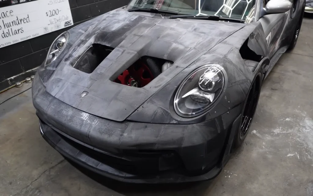 3D-printing a Porsche GT3 might sound way too wild, but YouTuber Mike Lake proved it was actually possible.
