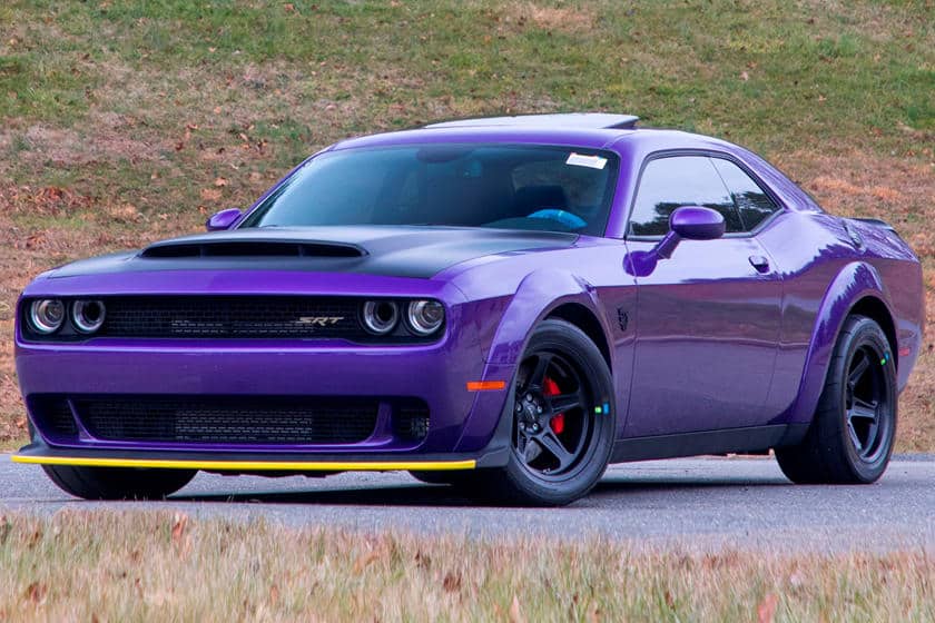 Dodge Demon in Purple 