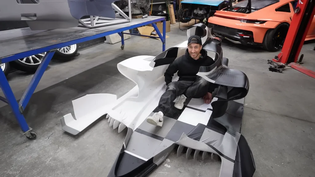 Man who's 3D-printing a $21M 2026 F1 car has to make important changes to ensure it's ready for track use