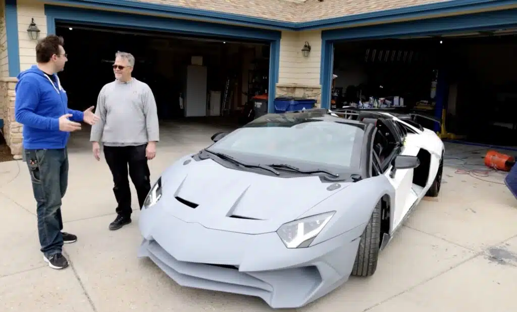 3D-printed Lamborghini Aventador by Sterling Backus