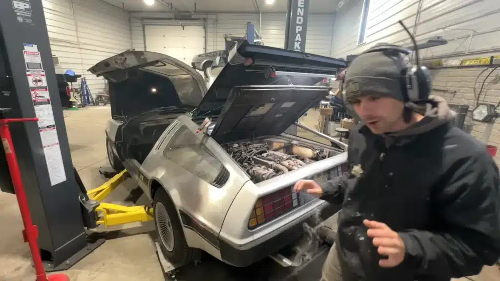 Man finds DeLorean DMC-12 sports car sitting outside for 40 years and spends the next 6 years fighting to buy it