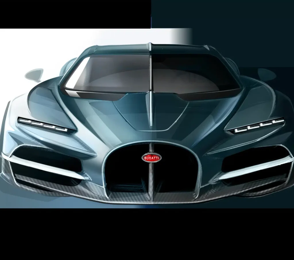 Bugatti logo isn't actually a strange 'B', it has a meaning