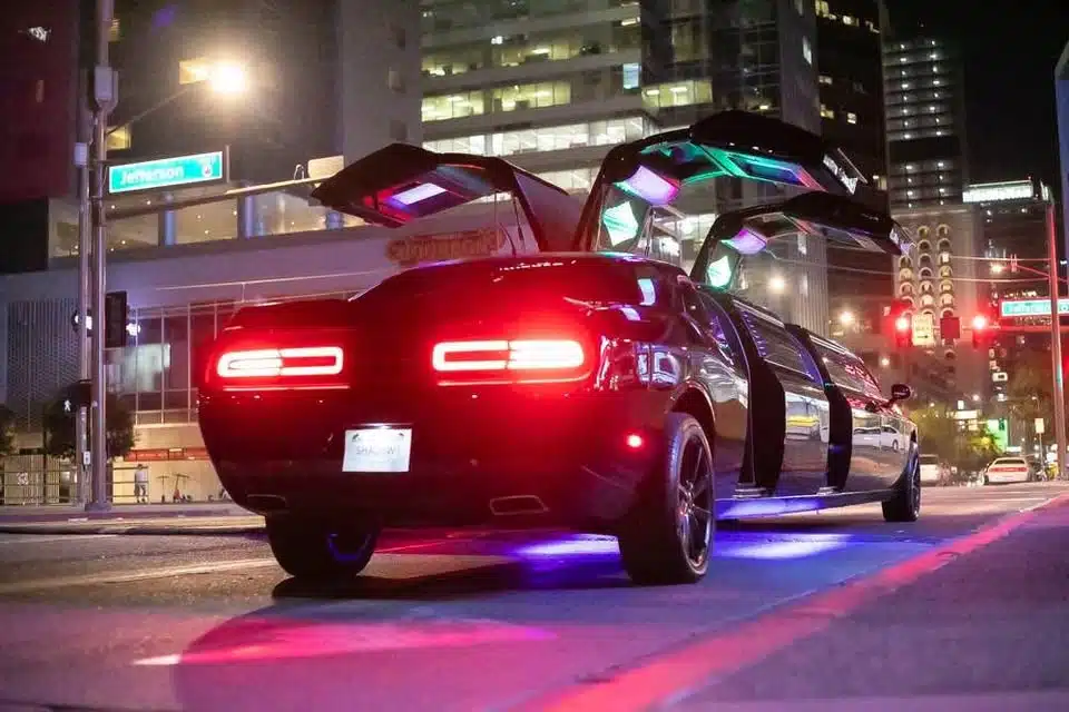 In Arizona a Dodge Challenger stretch limo is being sold for $69k on Marketplace and is actually sick