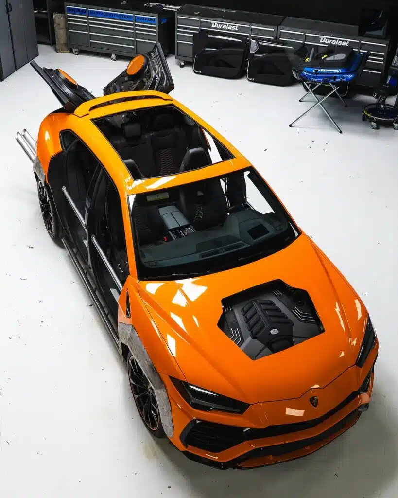 Incredibly strange 'deconstructed' Lamborghini Urus was made for Young Thug music video
