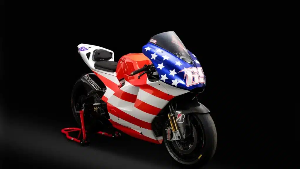 A rare Ducati GP8 once ridden by Nicky Hayden will be auctioned at Sotheby’s Monterey, estimated at $225,000 to $325,000, with strong global interest