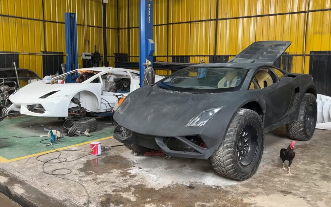 This 4×4 Lamborghini Gallardo Frankencar could be yours for $40,000