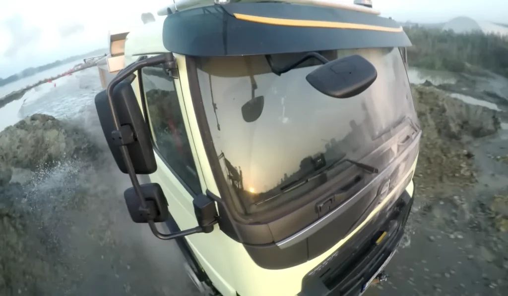 Volvo gave 4-year-old girl control of a $160,000 18-ton truck in wild test to prove it's completely unbreakable