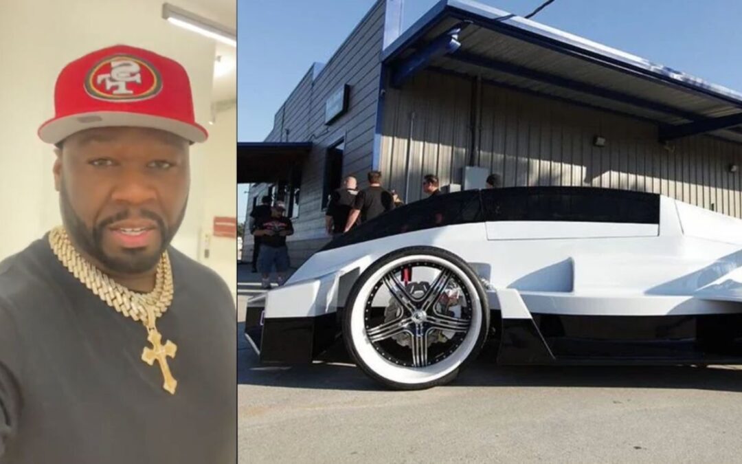50 Cent spends $1.5m on a one-off ‘jet car’