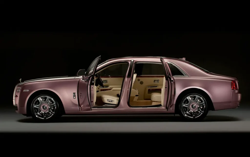 Rolls-Royce has personalized vehicles of wealthy clients