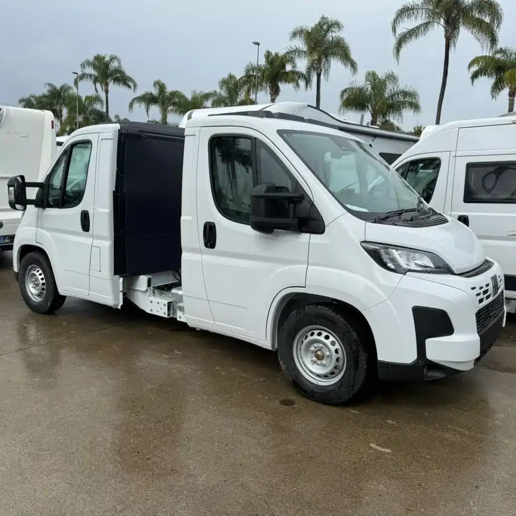 Bizarre two-headed Fiat Ducato Back2Back van by Stellantis looks strange but has a practical secret