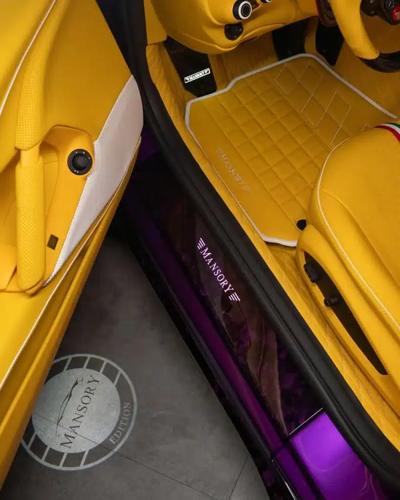 Mansory’s purple Ferrari 812 Superfast supercar blends carbon, colors and extra horsepower