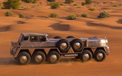 The world’s largest SUV has 10 wheels and it weighs 21 tonnes