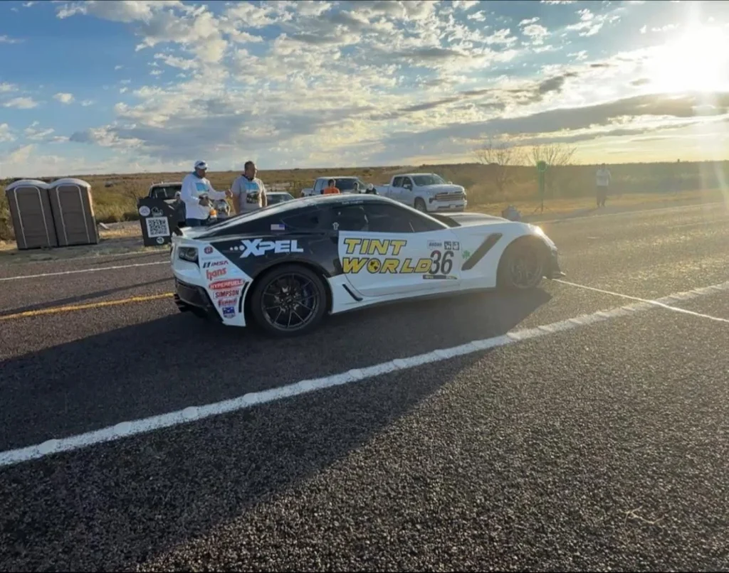 This record breaking Corvette ZR1 set a new all-time high average speed of 173.004 mph in Texas but the intense exhaust heat physically melted the rear bodywork
