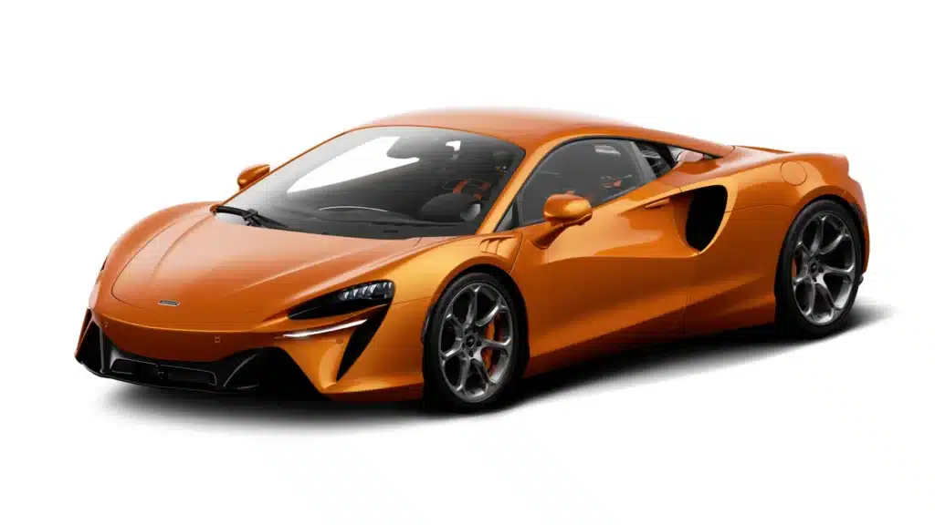 McLaren Artura in Ember Orange