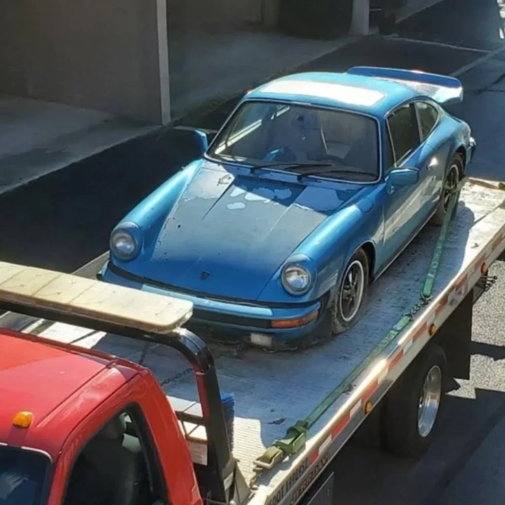 New York car hunter asked three times before helping a grandson find his grandpa’s long-lost 1977 Porsche 911 S sports car