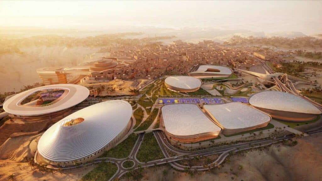 Saudi Arabia’s sports revolution aims to build supercity with 43 sports facilities and an F1 track