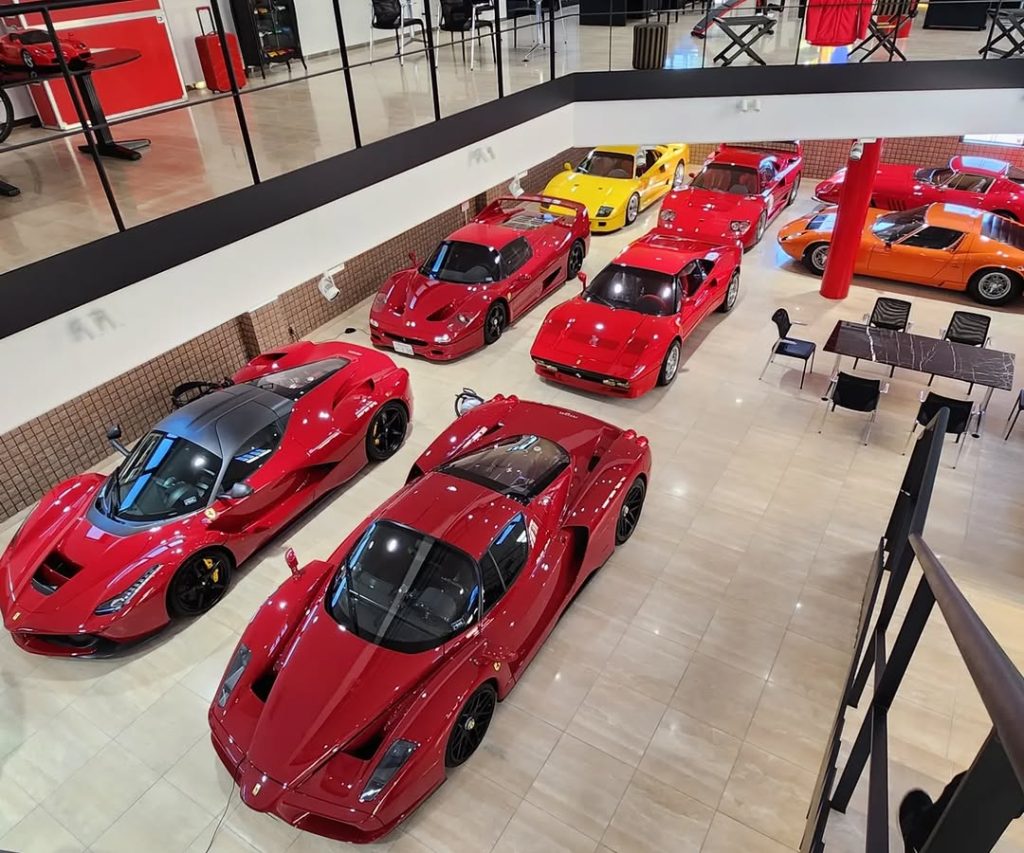 75-year-old Japanese man spends 30 years building the best supercar mancave collection then receives $17,000,000 offer for just one car
