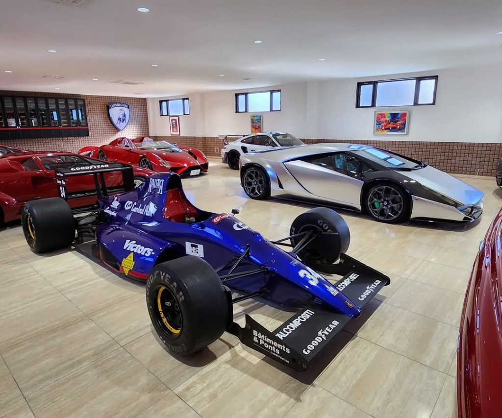 75-year-old Japanese man spends 30 years building the best supercar mancave collection then receives $17,000,000 offer for just one car