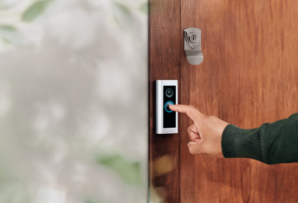 Video doorbells allow you to see who is outside.