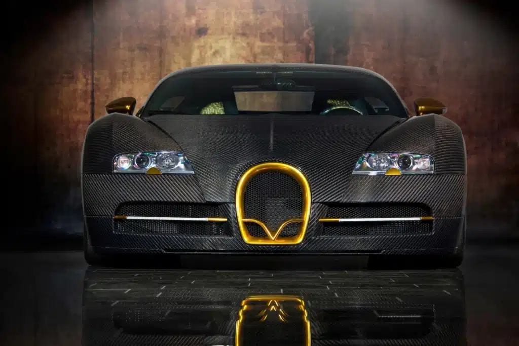 A one-off Bugatti Veyron Linea Vincerò by Mansory has been spotted in Myanmar, a rare appearance for the hypercar that has traveled through Europe and the US