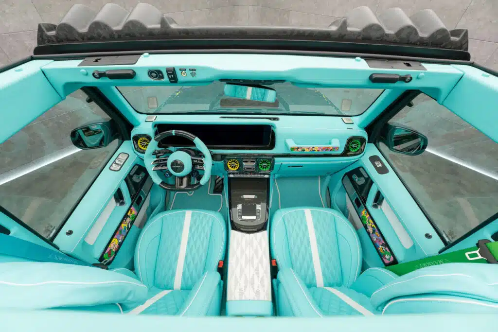 Mansory teams up with pop artist to hand-paint 10 one-off Mercedes G-Class SUVs