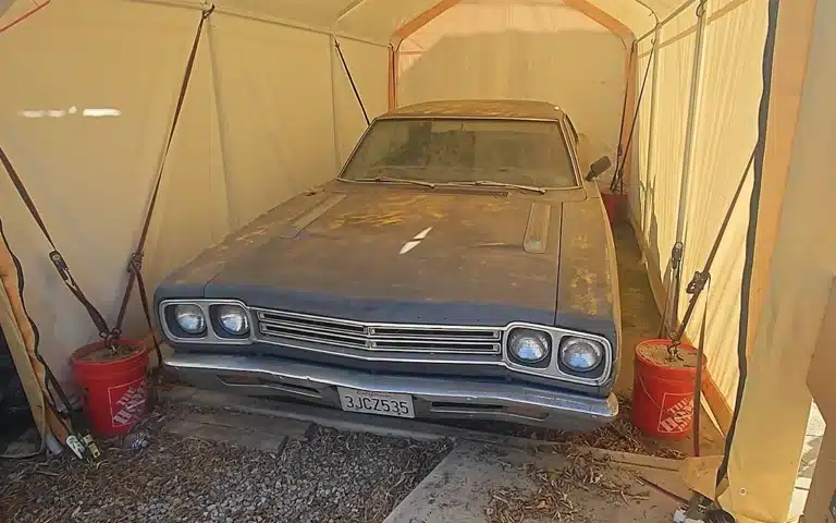 1969 Road Runner abandoned for 25 years