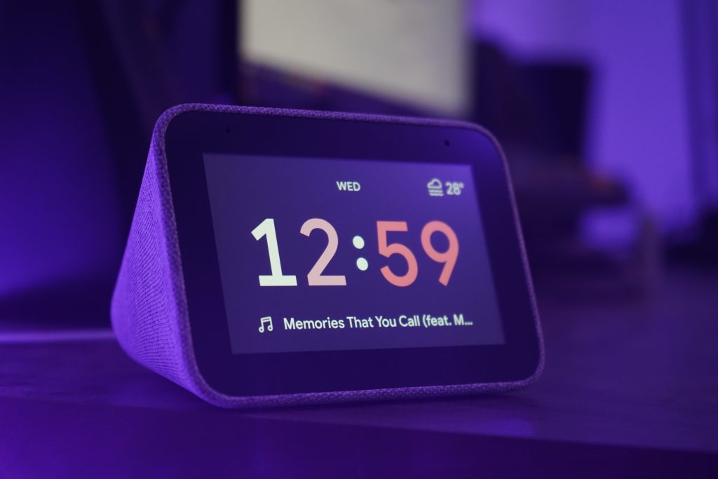 The Lenovo Smart Clock.
