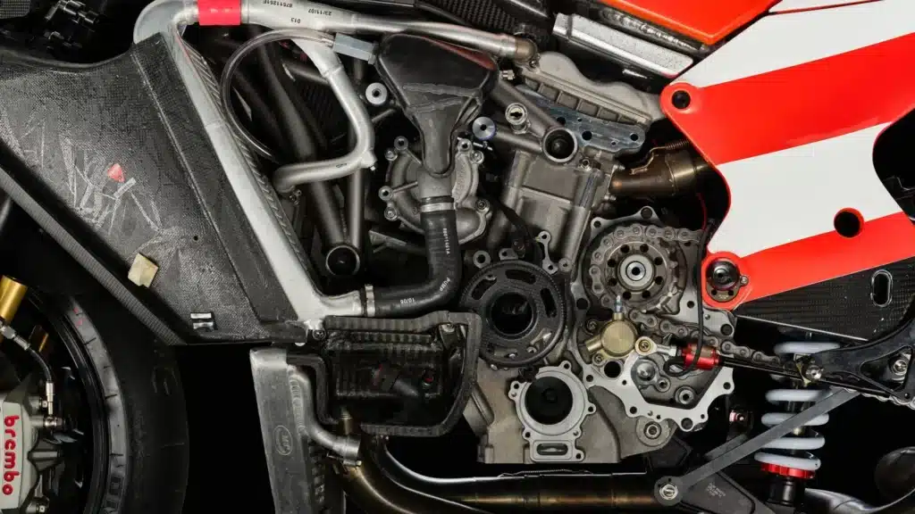A rare Ducati GP8 once ridden by Nicky Hayden will be auctioned at Sotheby’s Monterey, estimated at $225,000 to $325,000, with strong global interest