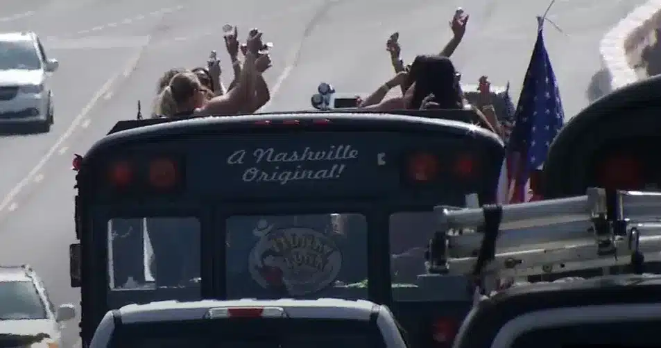 These wild chopped-up party buses in Nashville are legal but with a big asterisk