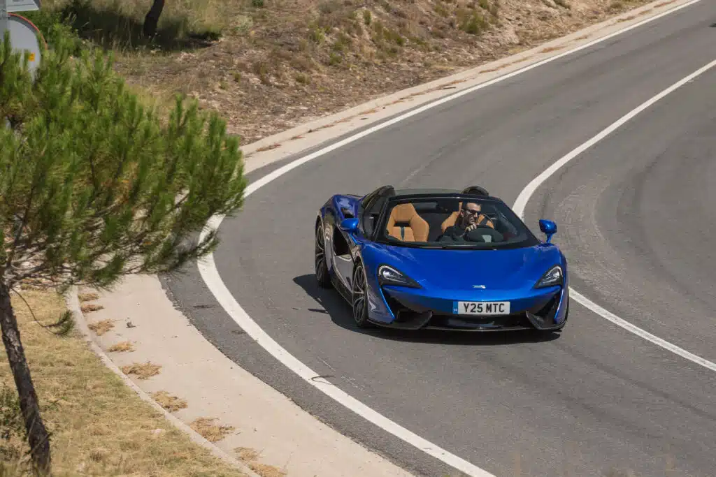 Learning to drive in New York City in $235K McLaren supercar