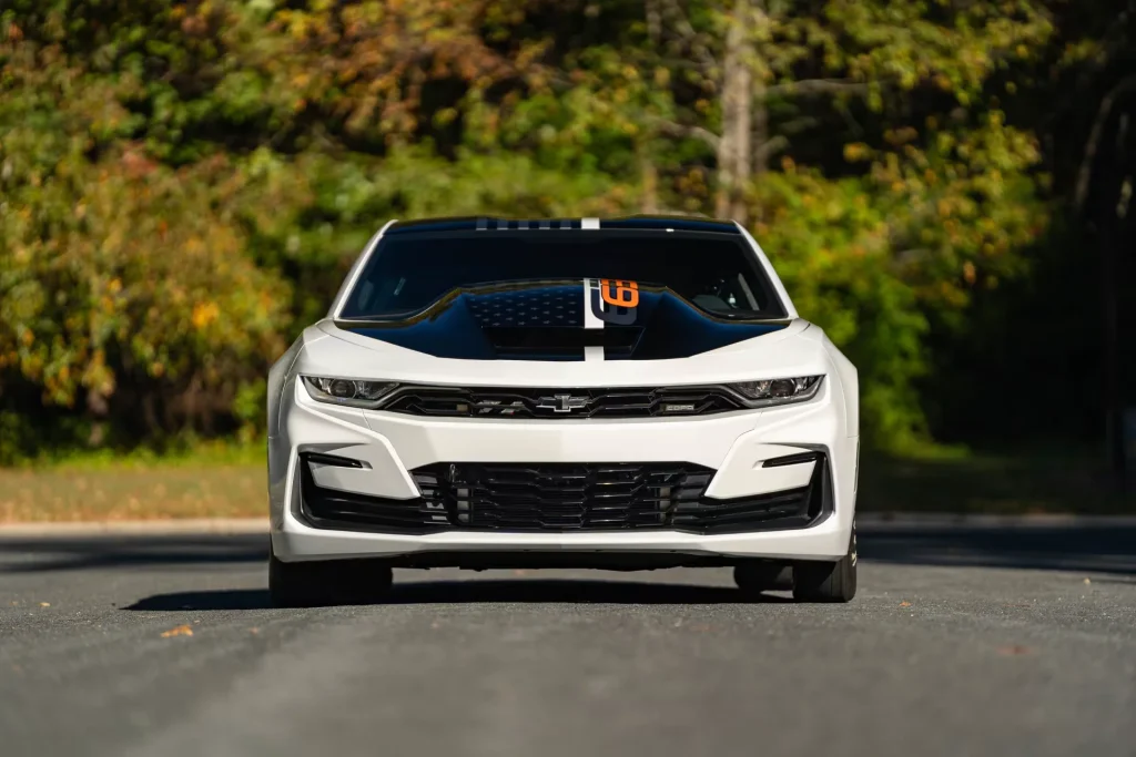 One of 69 2023 Chevrolet COPO Camaros for sale as Mecum auction the muscle car