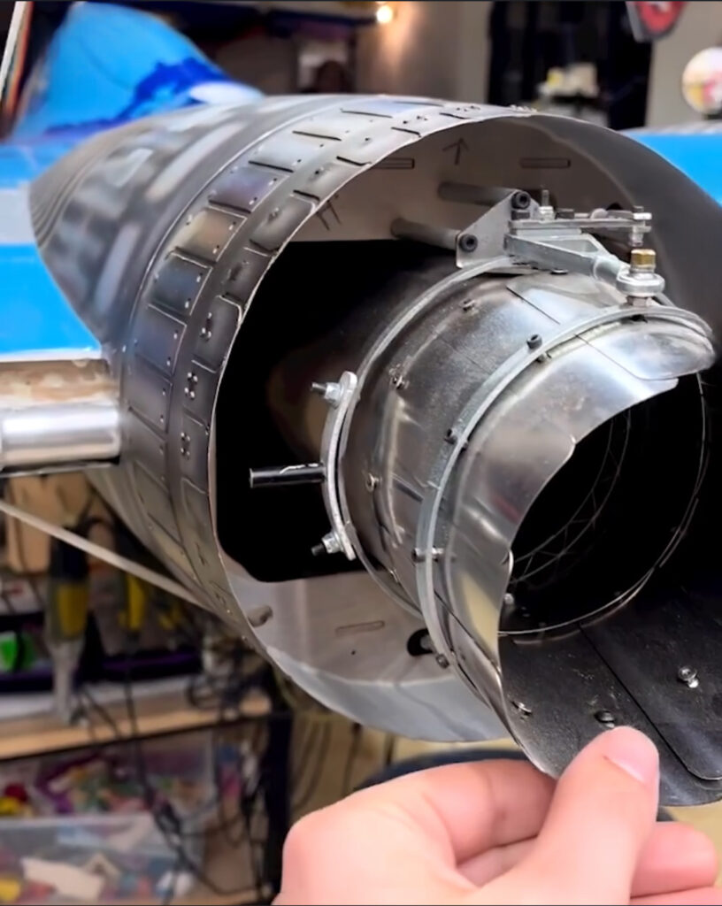 homemade fighter jet propulsion system