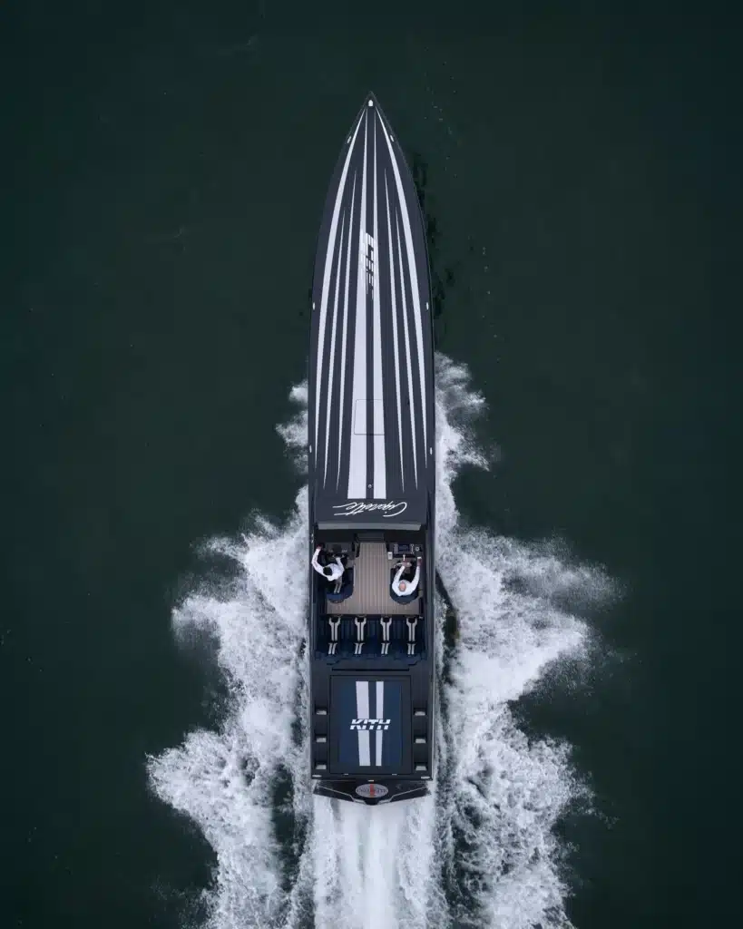 Kith and Cigarette Racing join forces to create redefining $1.6 million custom powerboats