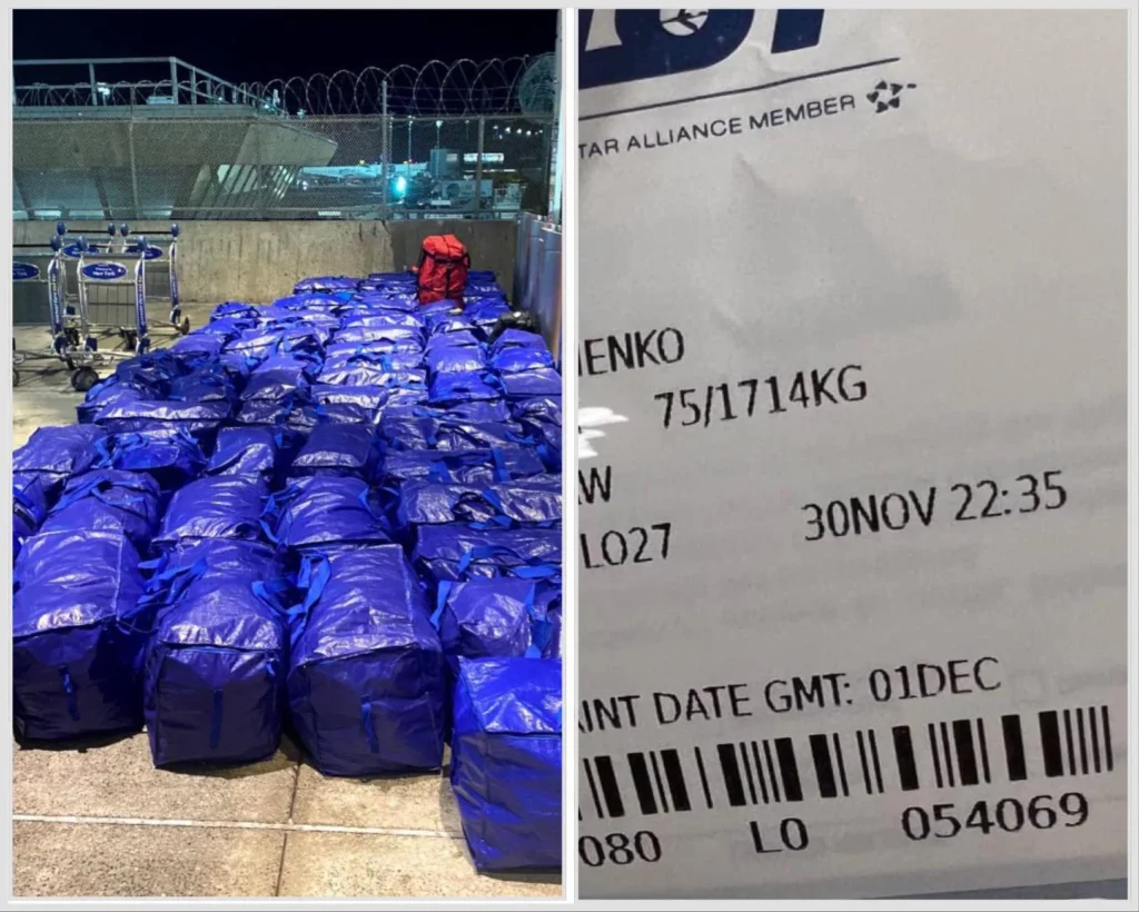 Passenger checks 75 bags while flying out from New York's JFK airport