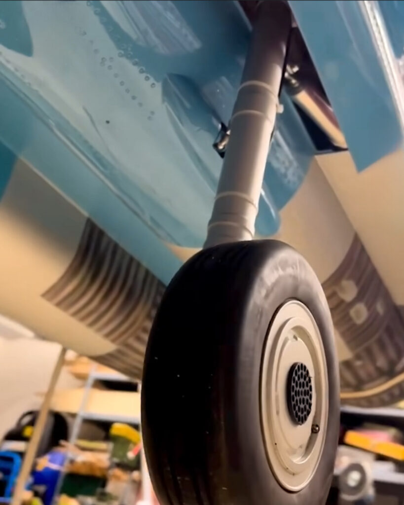 homemade fighter jet wheel