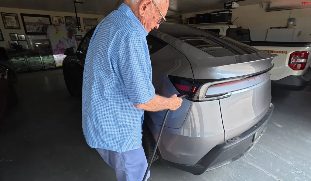 98-year-old US man who's owned over 100 cars in his driving career explains why he's switched to a brand new self-driving Tesla Model Y