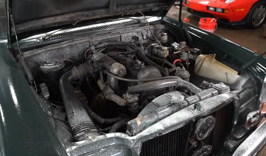 Michigan barn find, $1,200 Mercedes, rust-free classic with 18,000 miles discovered after nearly 50 years in storage and now undergoing restoration